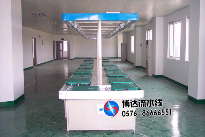 环形手推装配线